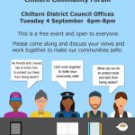 Chiltern Community Forum poster