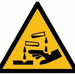 ISO 7010 acid warning sign