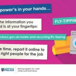 report fly tipping poster