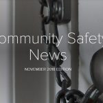 cover of chiltern community safety news november 2018