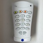 burglar alarm handset