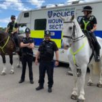 mounted police patrol amersham july 2020